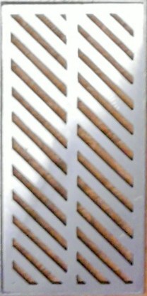 20X40 Grelha Diagonal